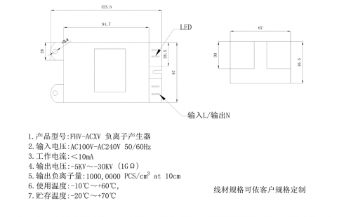 FHV-ACXV负离子产生器76